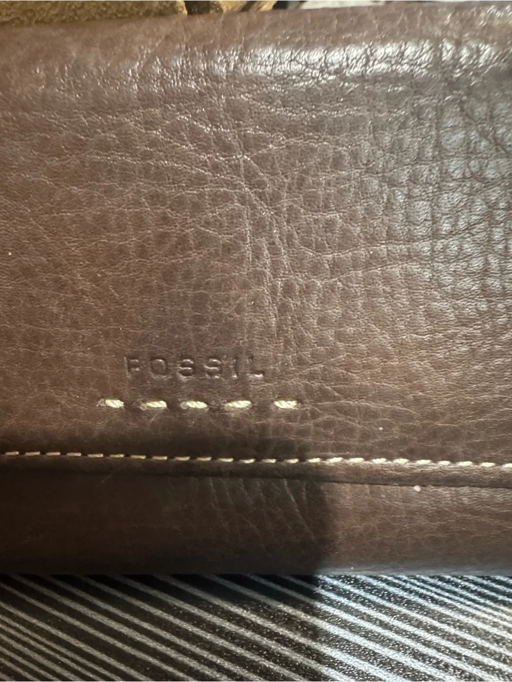 Fossil Brown Leather Men’s Wallet